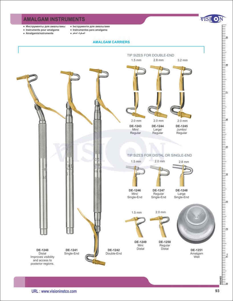 Vision Instruments Company Instruments